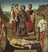 Dieric Bouts The Martyrdom of St.Erasmus Germany oil painting reproduction